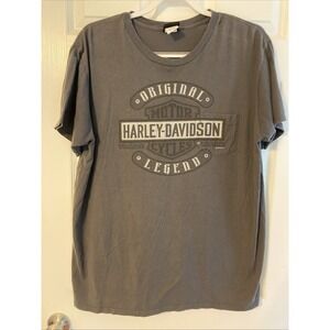 Harley Davidson Independence Charlotte NC 2019 Double Sided Graphic T-Shirt XL